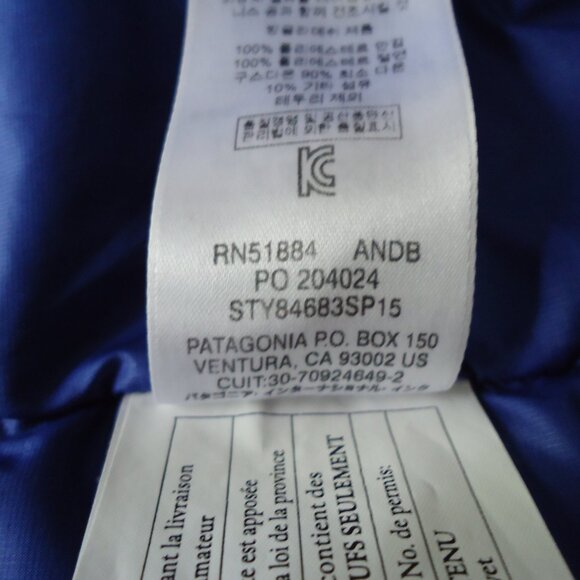 Patagonia Down Sweater Jacket L - Picture 9 of 11